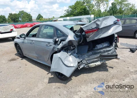 2025 Honda Civic Sport z USA, uszkodzony, nr VIN 2HGFE2F59SH521812